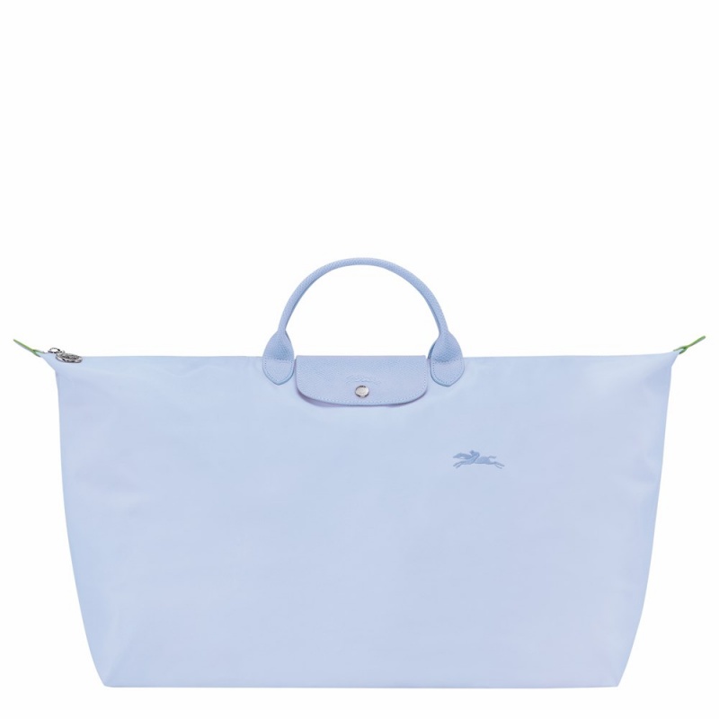 Blue Longchamp Le Pliage M Men's Travel Bags